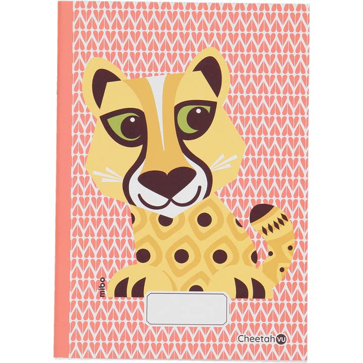 A5 Notebook - 48p Cheetah for wholesale by Coq En Pate