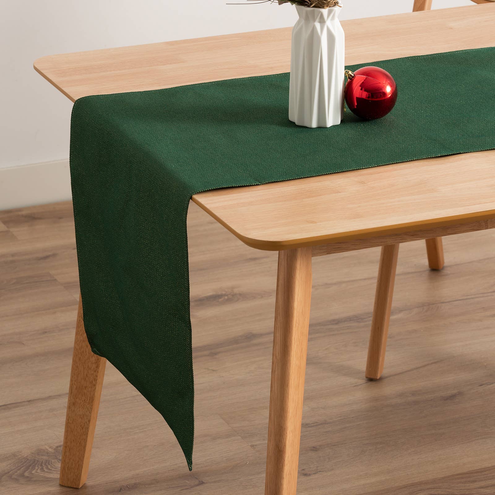 GAMUSI - Wholesale Table Runner - Christmas table runner jacquard cotton LIGHTS9