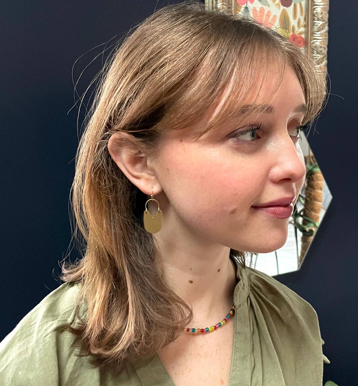 WorldFinds – Engroshandel Hængeøreringe og creoløreringe – Hængslede hængelås øreringe - Guld1