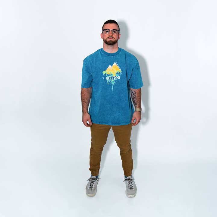 Oversized Graphic Tee - Glacier for wholesale by The Venture Syndicate