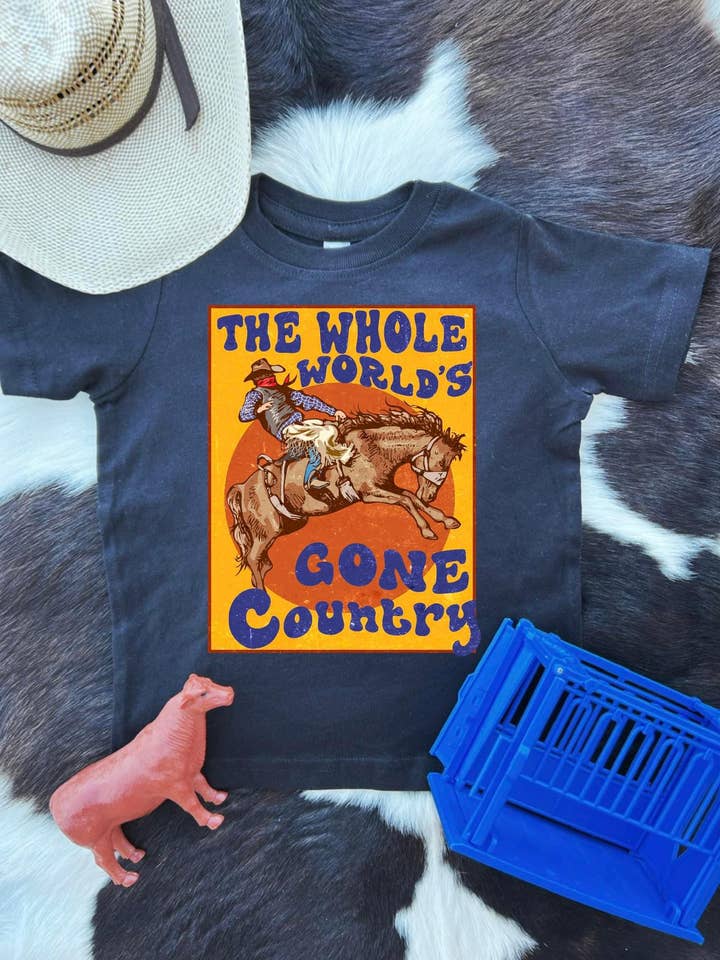 The whole worlds gone country for wholesale by Buckin Baby Wholesale