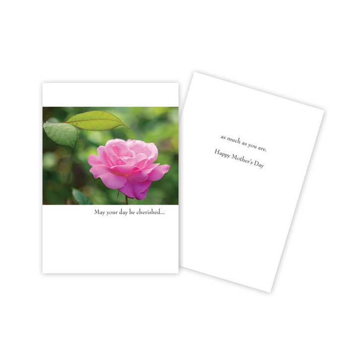 Carte Fête des Mères Rose Rose pour la vente par Sun Day Greetings