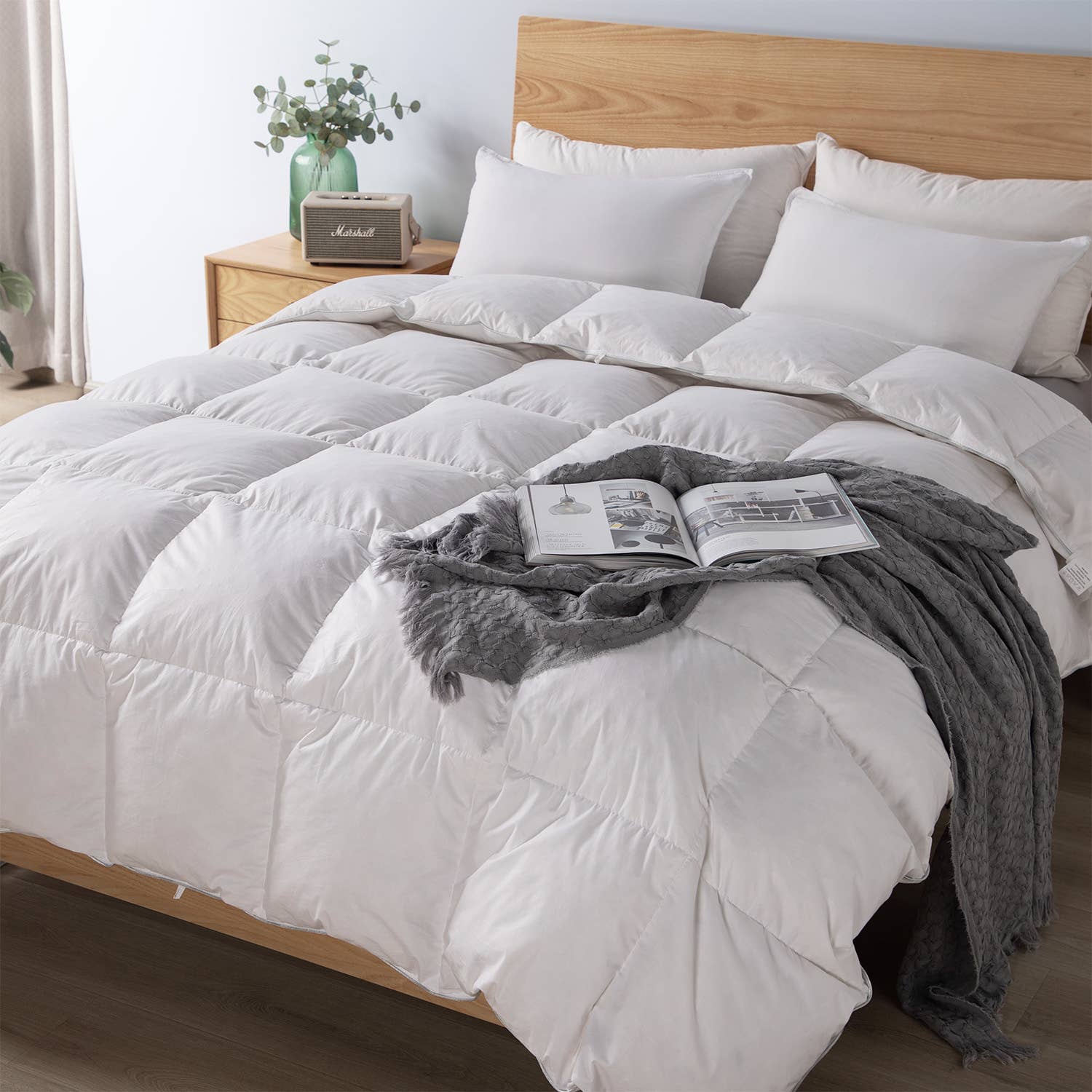 Kasentex - Wholesale Down Comforter - Down Comforter - Goose Duck All Season - 100% Cotton Cover1