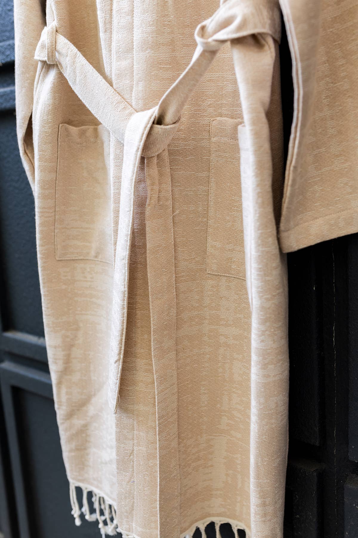 Kikoya - Wholesale Robe - Unisex - Terrybacked Bathrobe Turkish Cotton Light Weight Hood Quick1