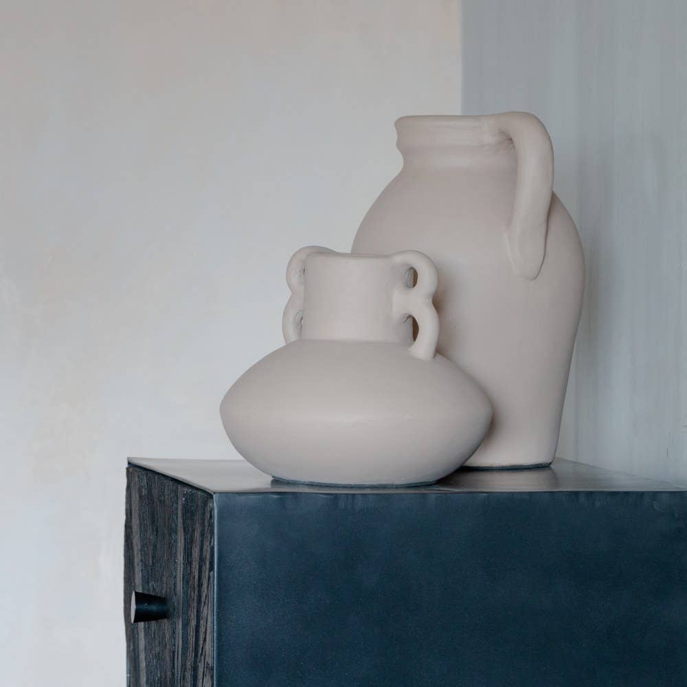 EARTHWARE – wholesale Vas – Terrakottavas Emi med två handtag3
