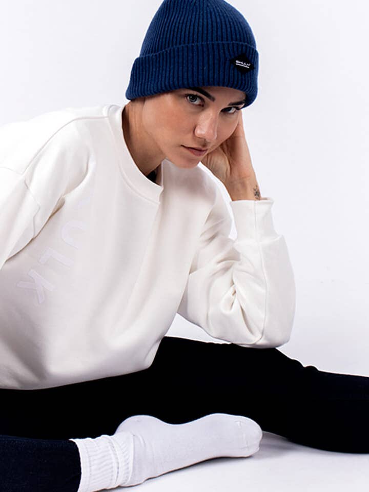 SKULK - Wholesale Sweatshirt - Women's - Sweatshirt Over Off White