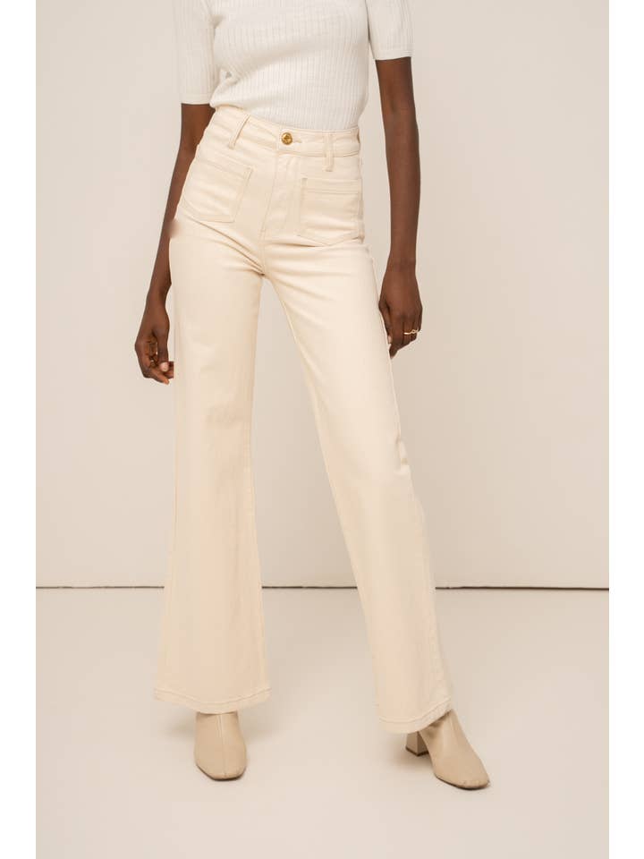 Oraije Paris - Wholesale Jeans - Women's - Gaspard wide jeans1