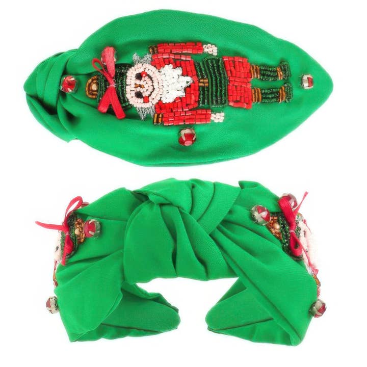Christmas Nutcracker Top Knot Headband and other Purchase Wholesale christmas headband. Free Returns & Net 60 Terms on Faire trending on Faire.