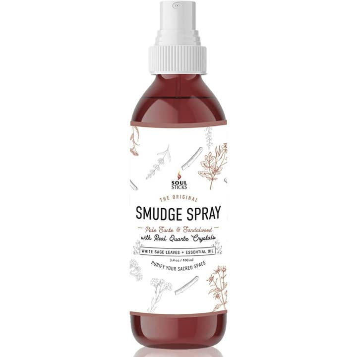 Designs by Deekay Inc. - Wholesale Smudge Spray - Soul Sticks - Palo Santo & Sandalwood Smudge Spray (3.5 oz)