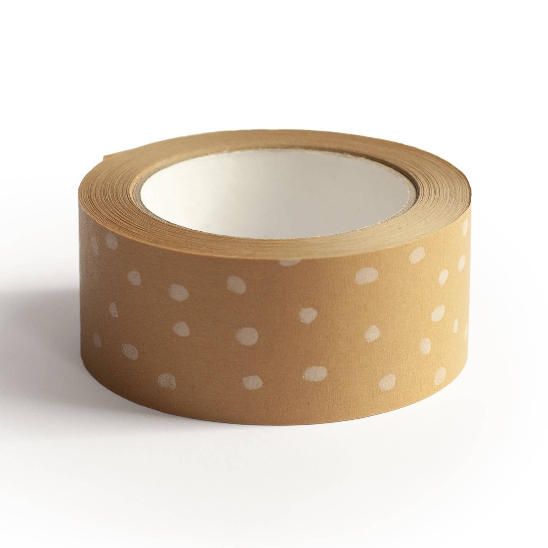 Packplan – Fita por atacado – Fita de embalagem - Fita kraft estampada com bolinhas2