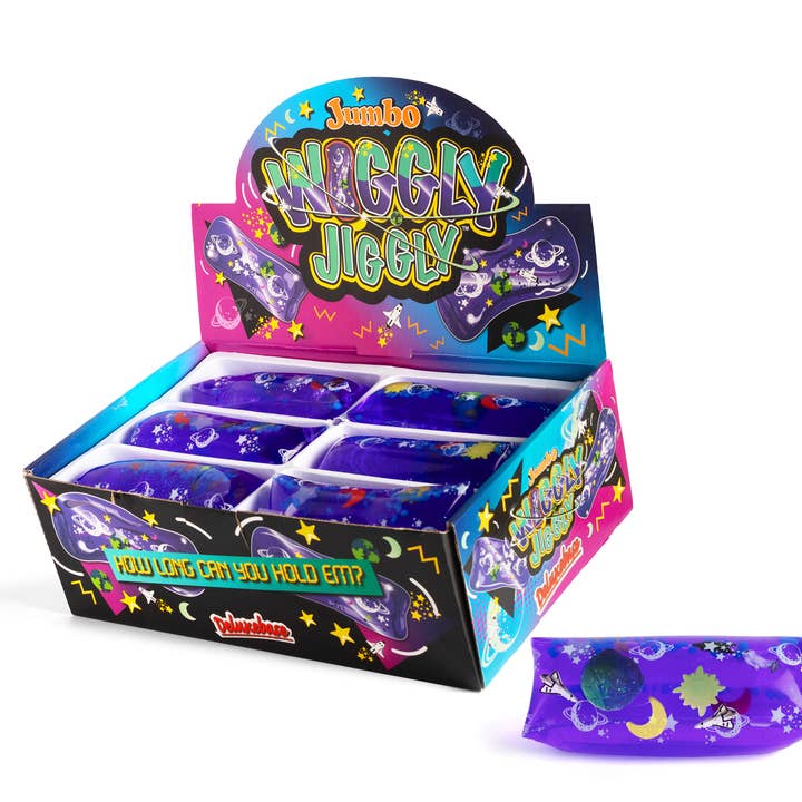 Deluxebase - Wholesale Fidget Toy - Kids - Jumbo Wiggly Jiggly - Space Water Snake Sensory Toy0