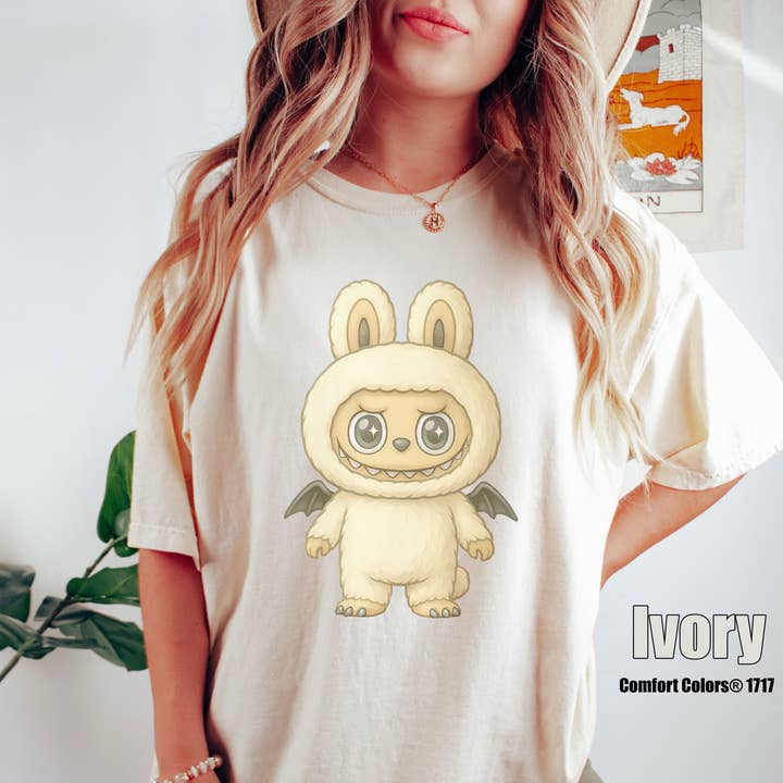 Comfort Colors Angel Labubu Shirt, Funny Labubu Tshirt for wholesale by Glaime