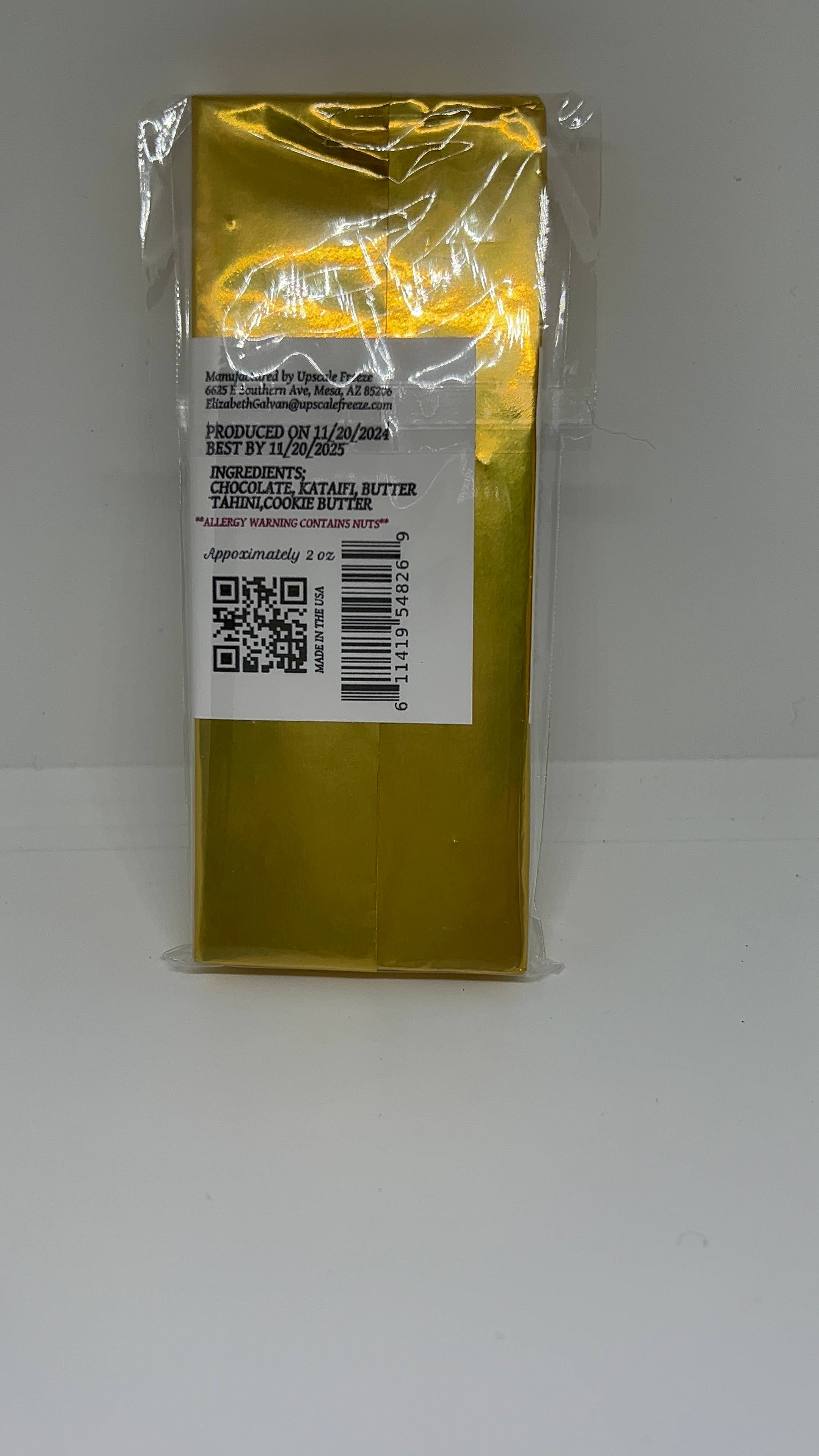 UPSCALE FREEZE - Vendita all'ingrosso Cioccolato - Barrette al cioccolato Dubai con burro di biscotto Biscoff3