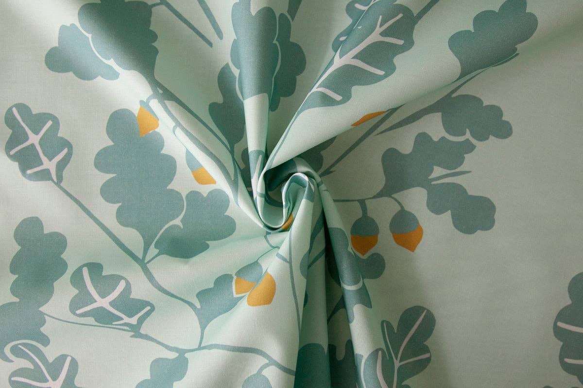 Little Cabari - Wholesale Curtain - CHÊNES fabric in Frosted color1