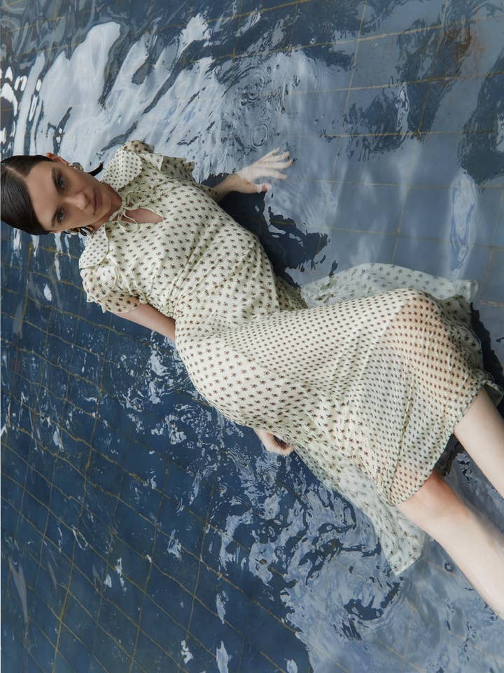 CARMEN SAYS - Wholesale Dress - Women's - Sucrée Floral Print Long Dress6