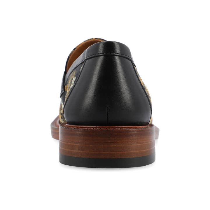 The Fitz Loafer in Eden Noir for wholesale on Faire