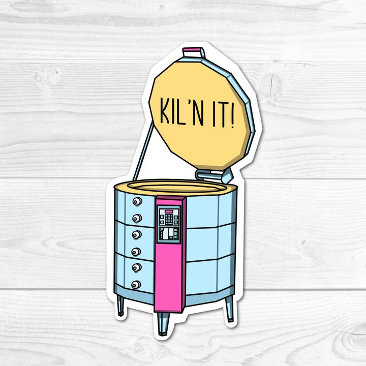 Kiln pour la vente par For Art Sake Stickers