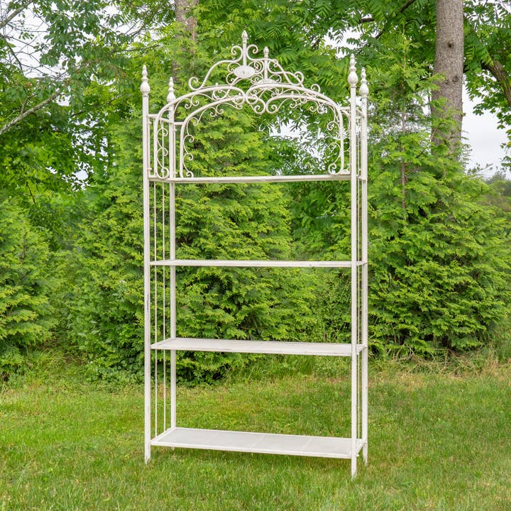 Zaer Ltd. International - Wholesale Display Shelf - 7.5ft. Tall Four Tier Standing Shelf "Stephania" 1