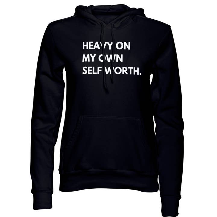 Heavy On My Own Self Worth Hoodie for wholesale by KYW Expressions