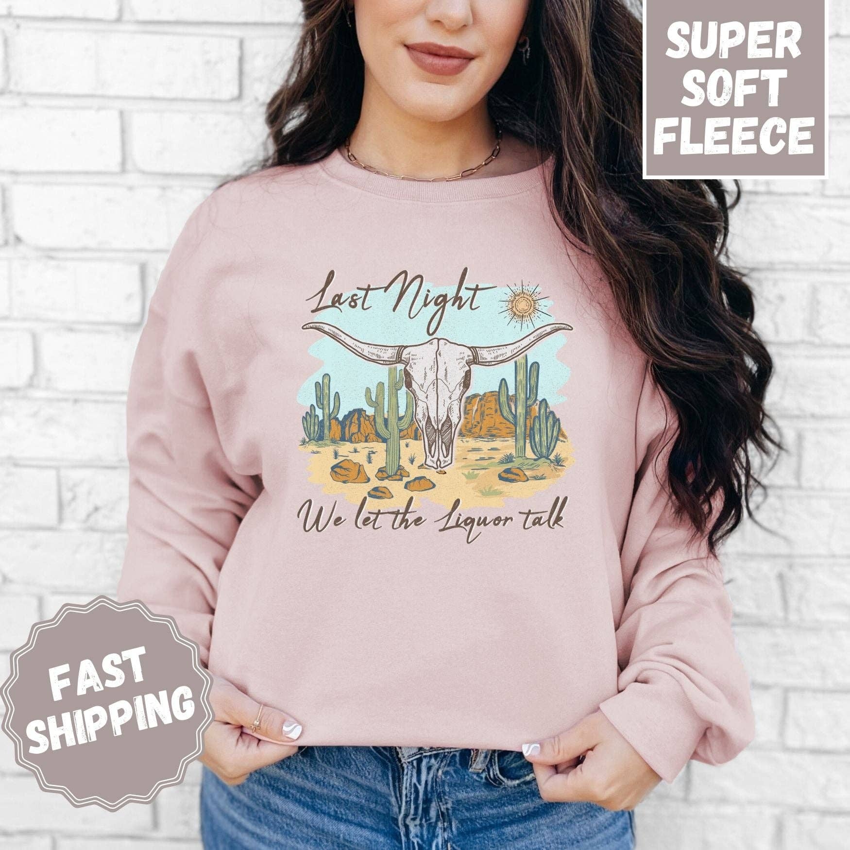 ChubbyBubbyBear - Wholesale Graphic Sweatshirt - Women's - Last Night Crewneck Sweatshirt3