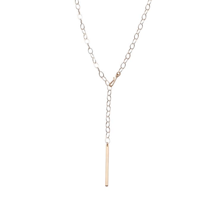 Colar Bar e Gancho em Demi-Fino, Esteragem/Recheado a Ouro por atacado de Idlewild Everyday