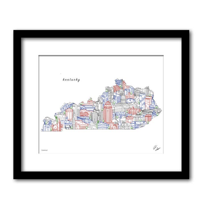 Kentucky Wanddekor für den Großhandel von Townsville Art