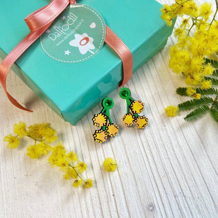 Mimosa træøreringe for engroshandel hos Daffodil