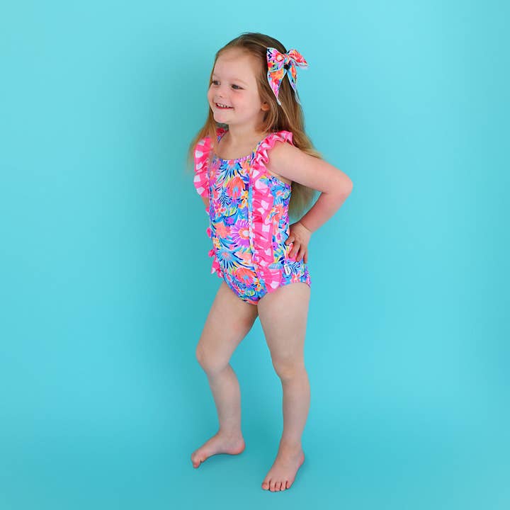 Gigi and Max - Wholesale One Piece Swimsuit - Kids - Megan Floral TANK ONE PIECE SWIMSUIT9