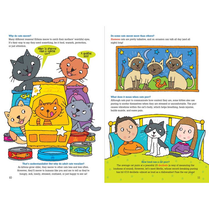 Peter Pauper Press - Wholesale Book - Kids - 100 Questions about Cats