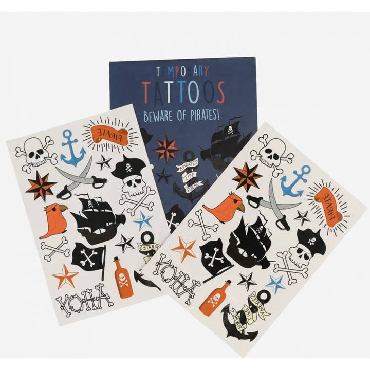 Tattoos "Pirates" for wholesale by Bazaar Noir UG