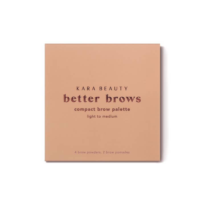 Kara Beauty - Wholesale Eyeshadow Palette - Better Brows Mini Eyebrow Palette
