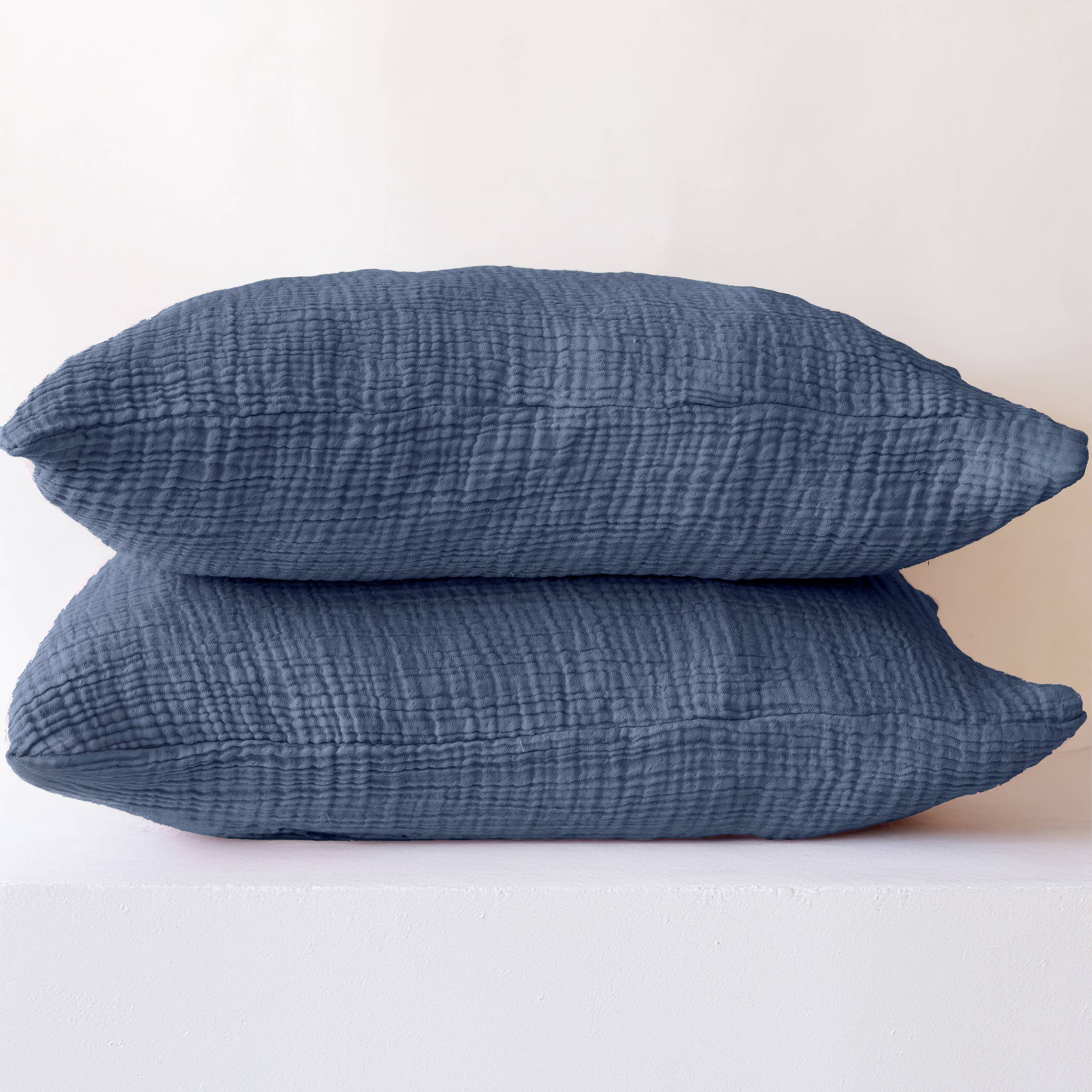 Vivamaison - Vente Plaids - Couvre-lit en mousseline frangé 100 % coton doux, 4 couches premium48