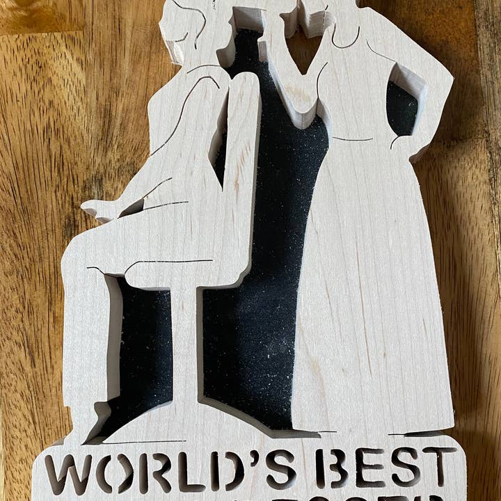 Frisør for engroshandel hos Rocking-F-Woodworks