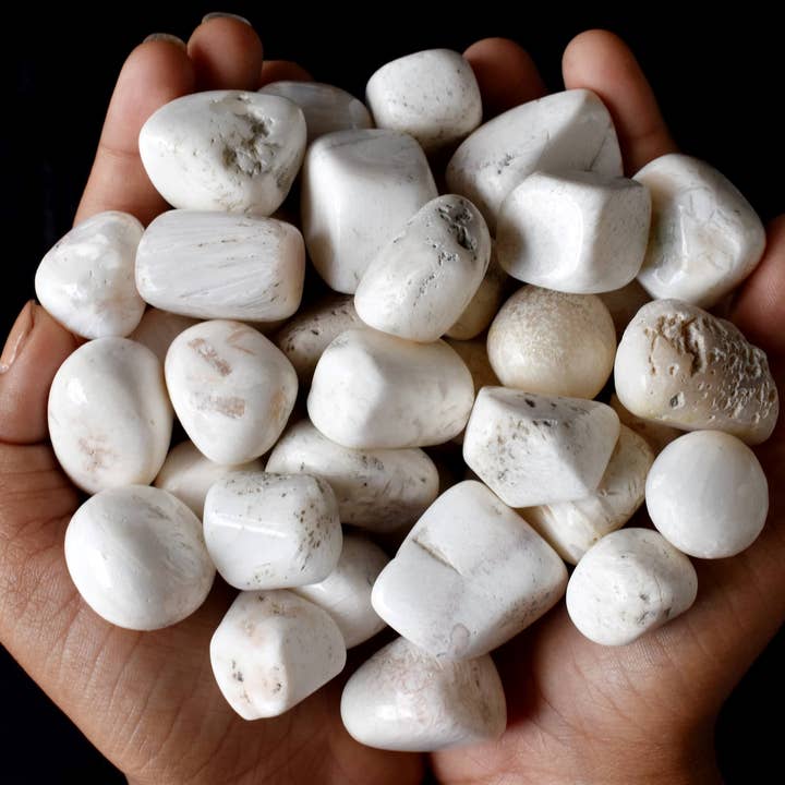 Soothing Crystals – wholesale Spiritual stone/crystal – 1Pc Tumbled Stones | Scolecite | Healing Crystals Stones4