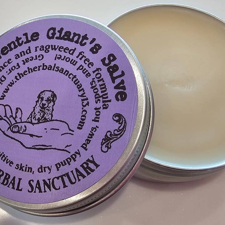 Le baume du gentil géant pour la vente par The Herbal Sanctuary