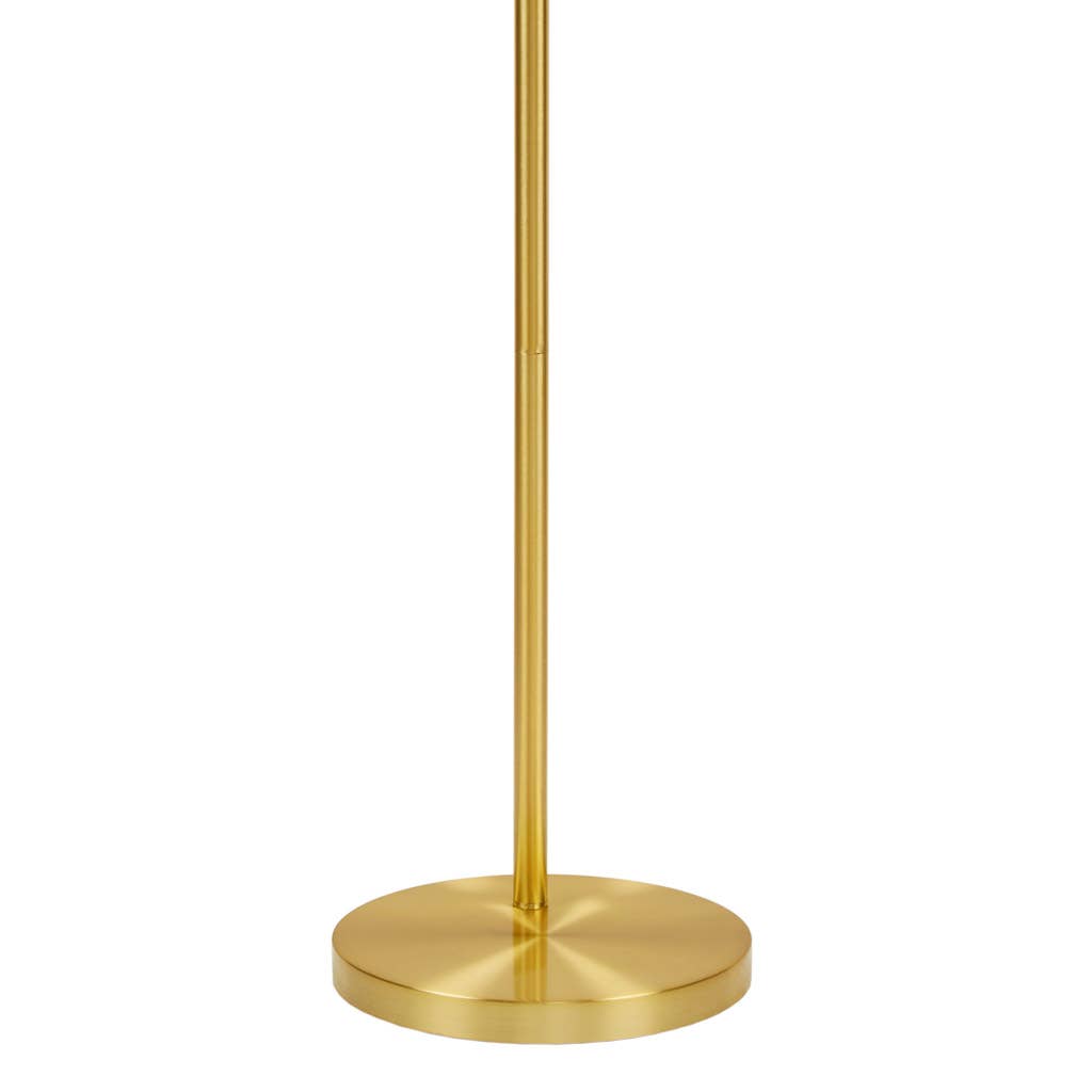 Olliix - Wholesale Floor Lamp - Rattan Weave Shade Floor Lamp, Gold/Natural8