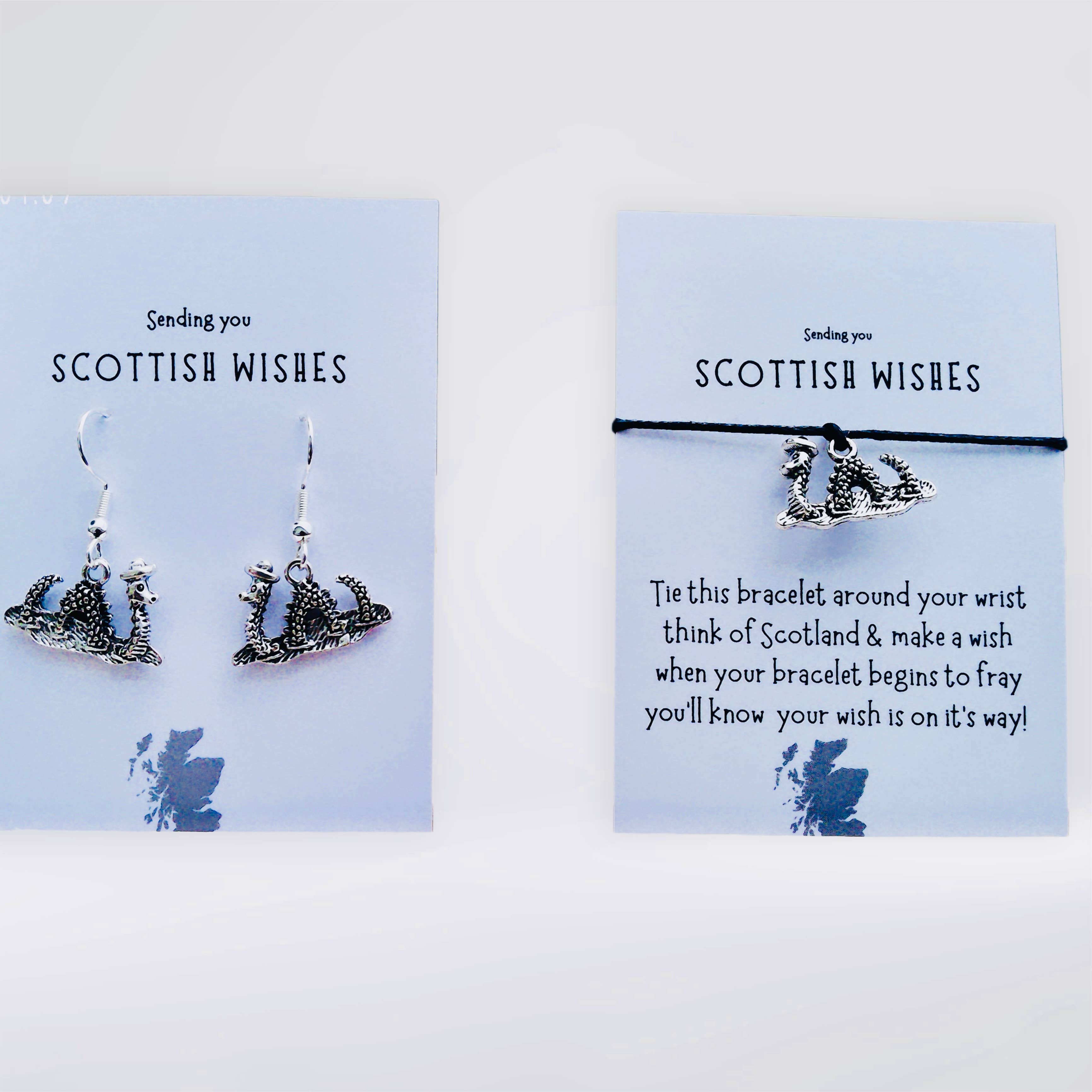 Arran Wishes - Vente Bracelets à breloques/pendentifs - Bracelets de vœux Nessie (Monstre du Loch Ness)5