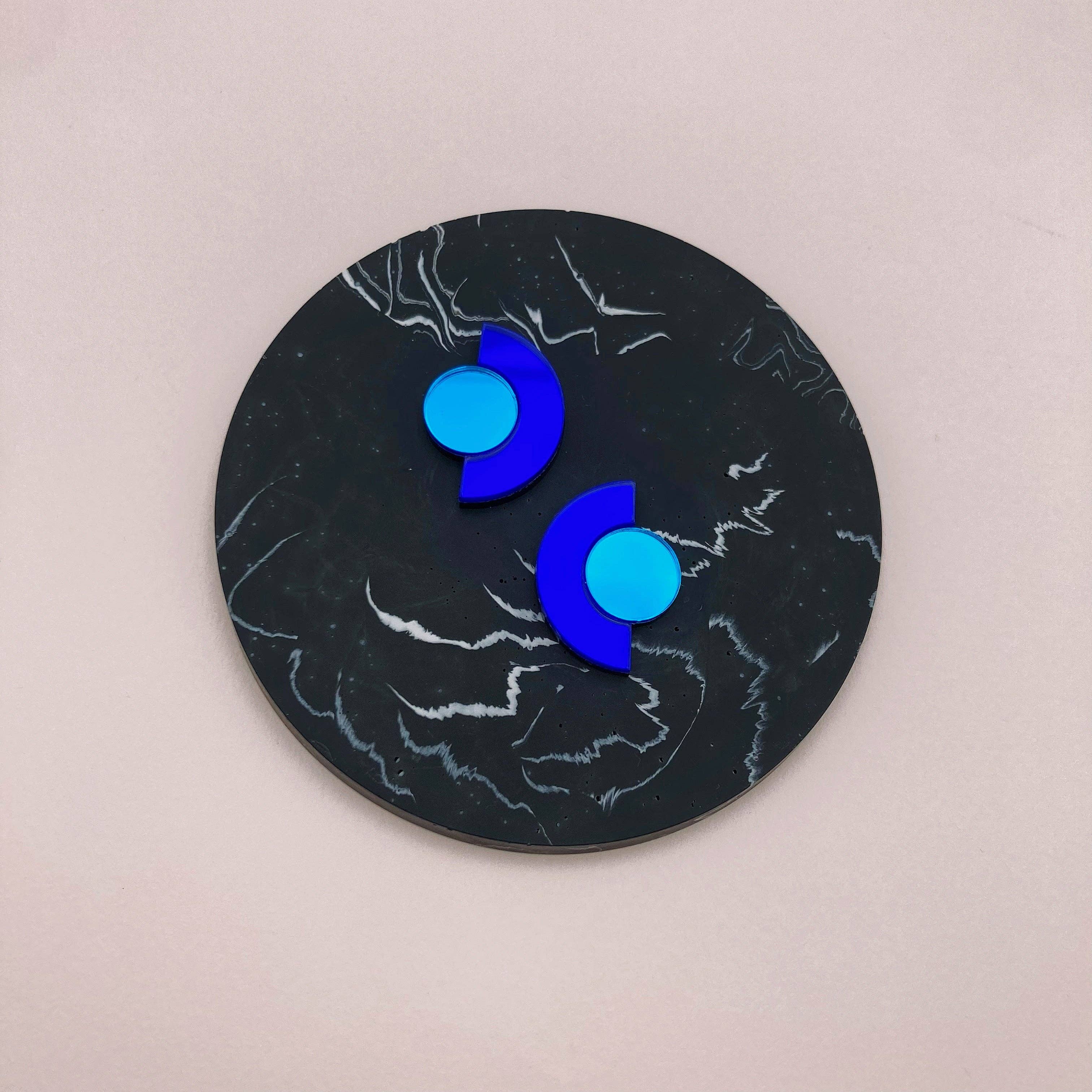 Studio Annette – wholesale Stud/post earrings – Mirror stud earrings - Roseline10