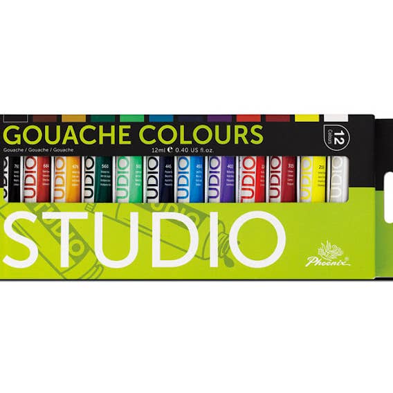 STUDIO SET GOUACHE för wholesale av Phoenix Arts Europe