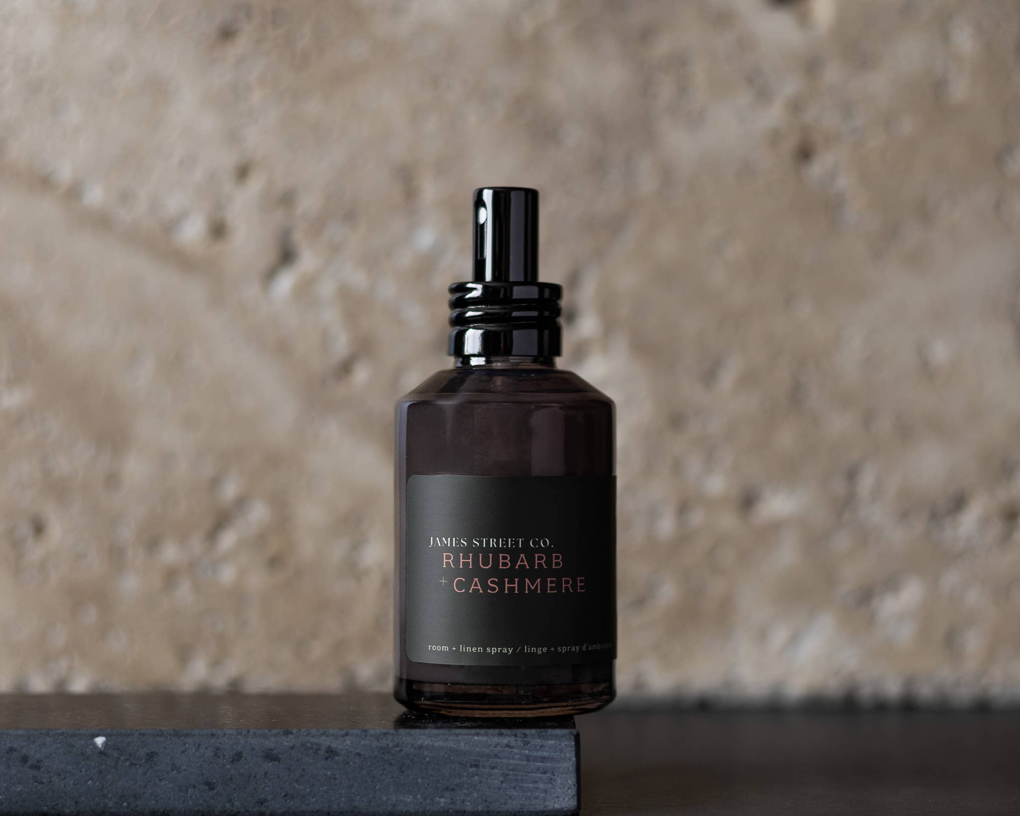 James Street Co. - Wholesale Room & Linen Spray - Rhubarb + Cashmere - Room Linen Spray 118ml | Fresh Fruity Creamy1