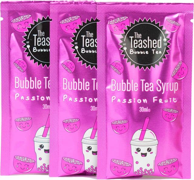 The TeaShed - Vente Kit de fabrication de boisson - Sachets de sirop pour bubble tea1