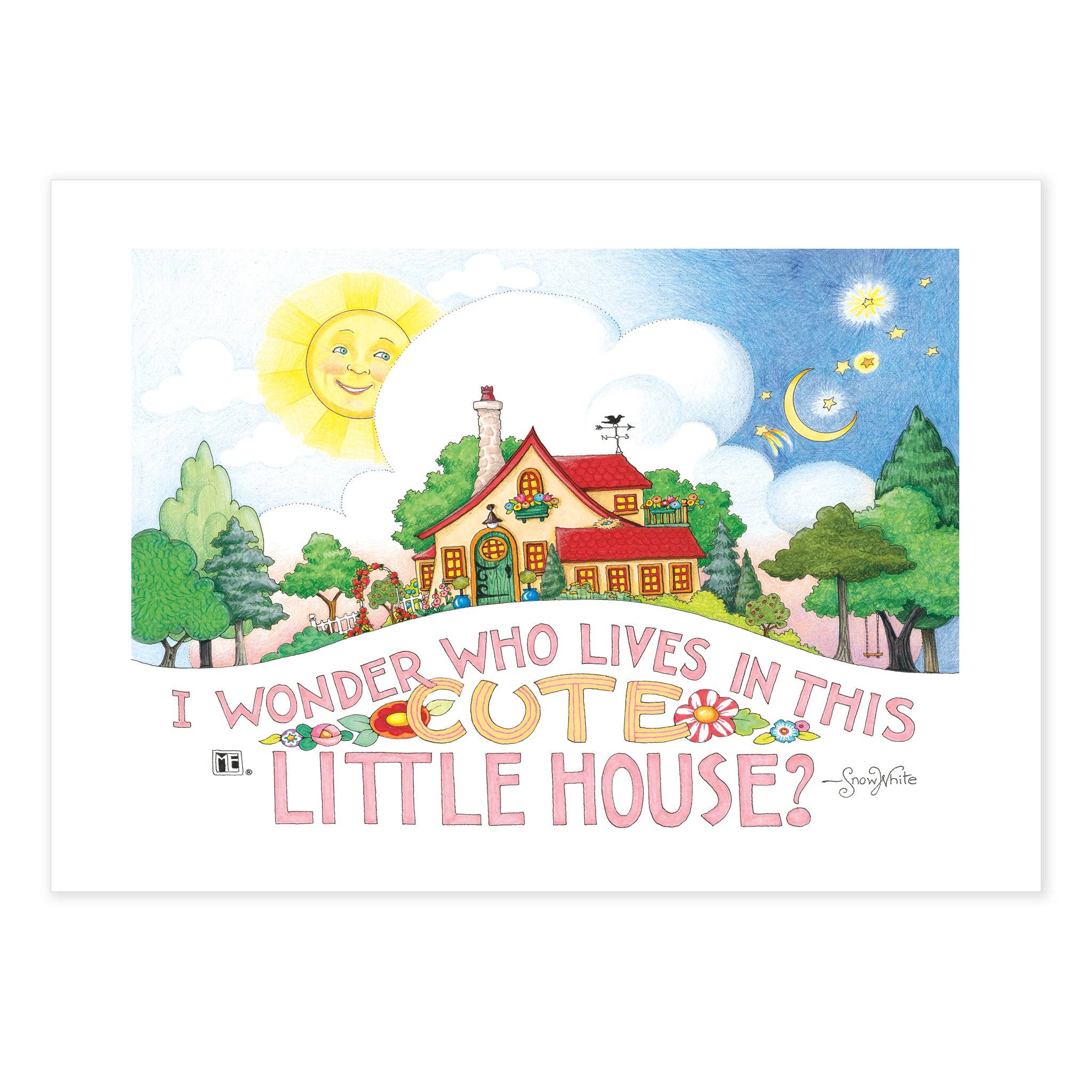 Mary Engelbreit Studios - Wholesale Postcard Set - Cottages Postcards6