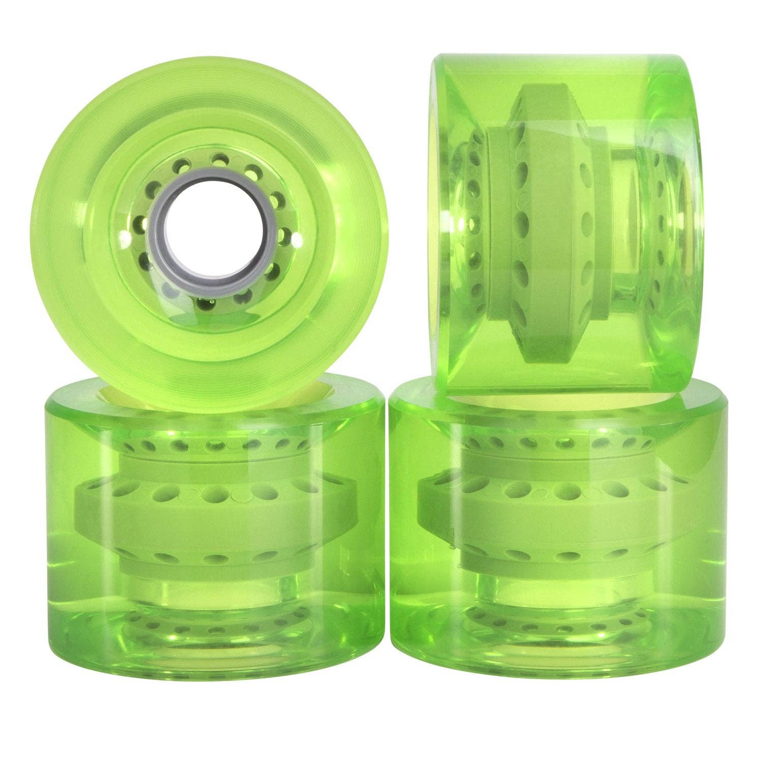 Cal 7 - Wholesale Sporting Accessories - 60x44 83A Polyurethane Skateboard Transparent Wheels3