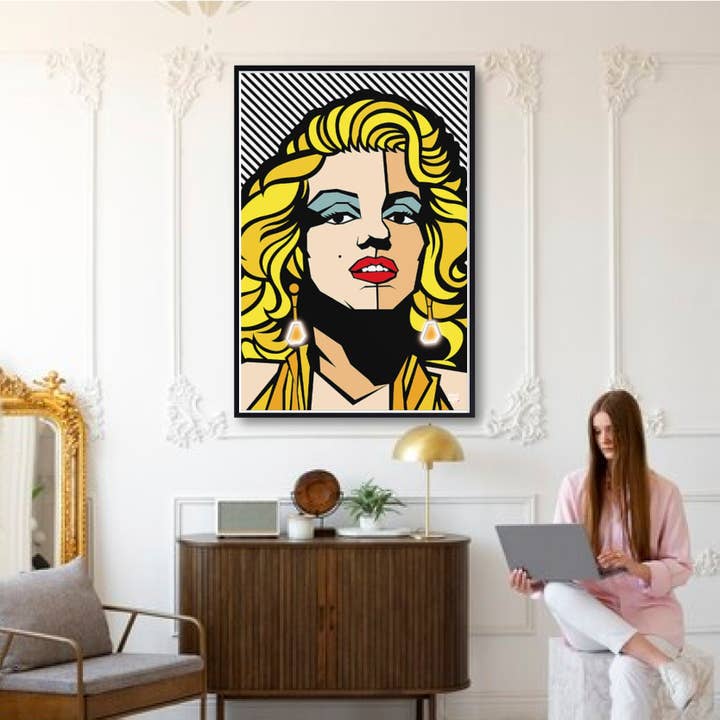 Woooow Arte - Wholesale Neon Sign - Quadro Vetor Neon_05 battery-powered1