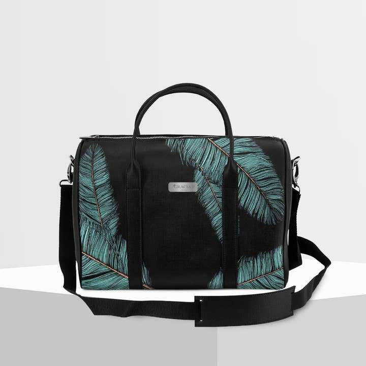 Gracia P Väskväska - Trunk - Tillverkad i Italien - Fjädrar för wholesale av GLOBALSHOP SRL