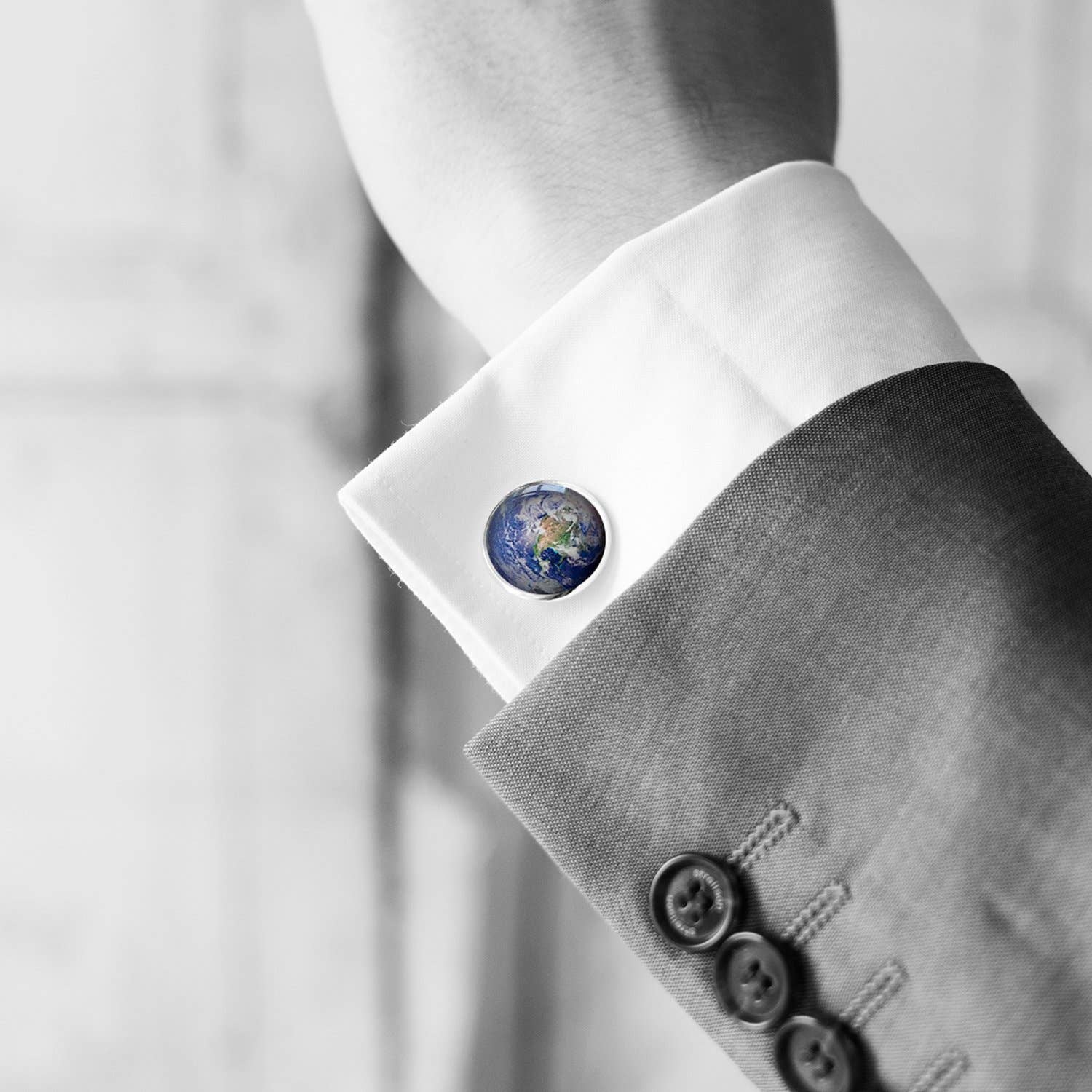 Juju Treasures - Wholesale Cufflinks - Planet Earth Cufflinks3