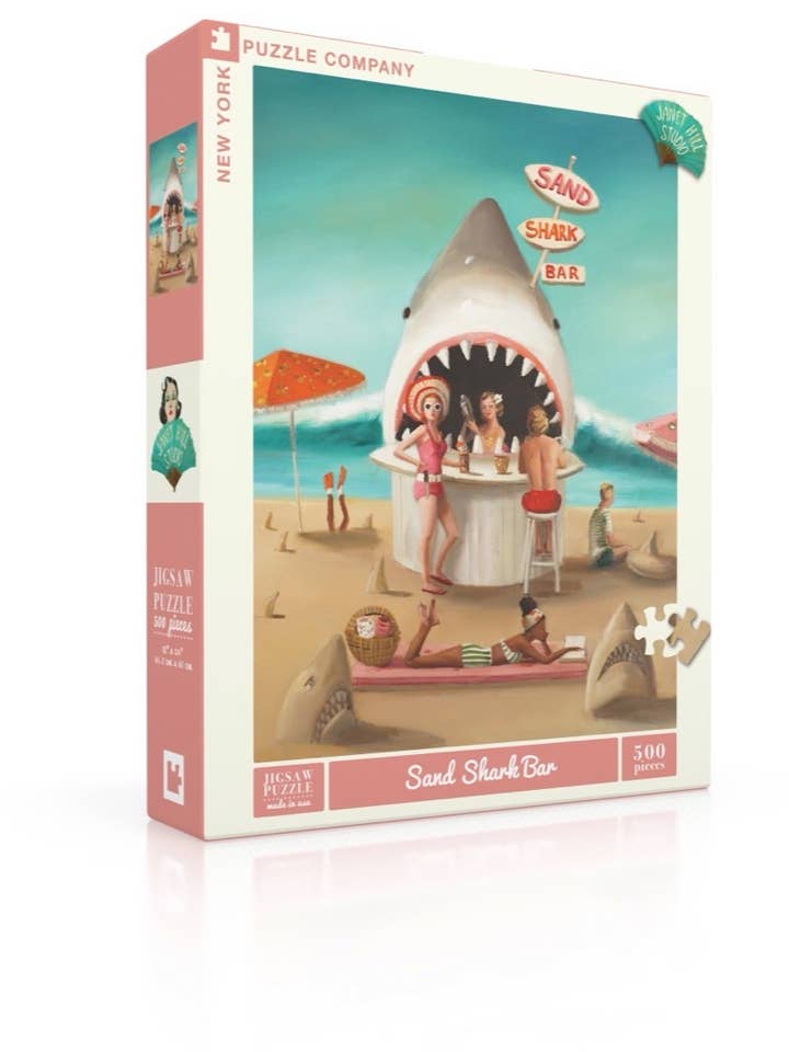 Sand Shark Bar - Puzzle de 500 pièces pour la vente par New York Puzzle Company