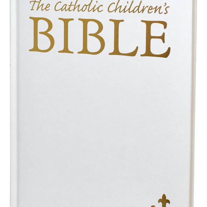 Catholic Book Publishing - Vente Livre sur la religion - Édition cadeau blanche de la Bible catholique pour enfants3