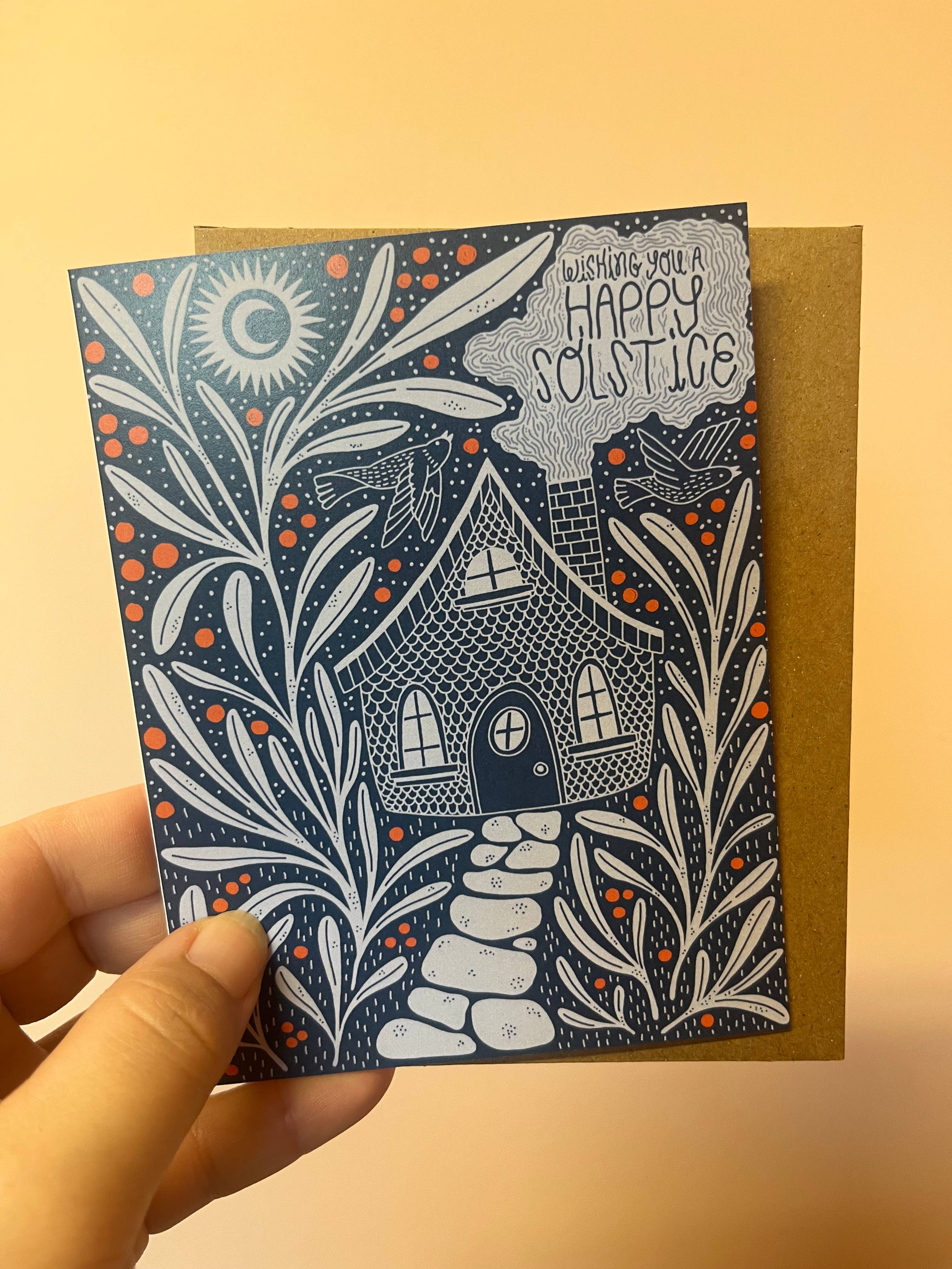 Pen+Pine - Wholesale Season's Greetings Card - Solstice Card - Pack of 52