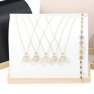 Zakka - Vendita all'ingrosso Espositori e vetrine per gioielli - Supporto Porta Collane e Bracciali Elegante per Gioielli3